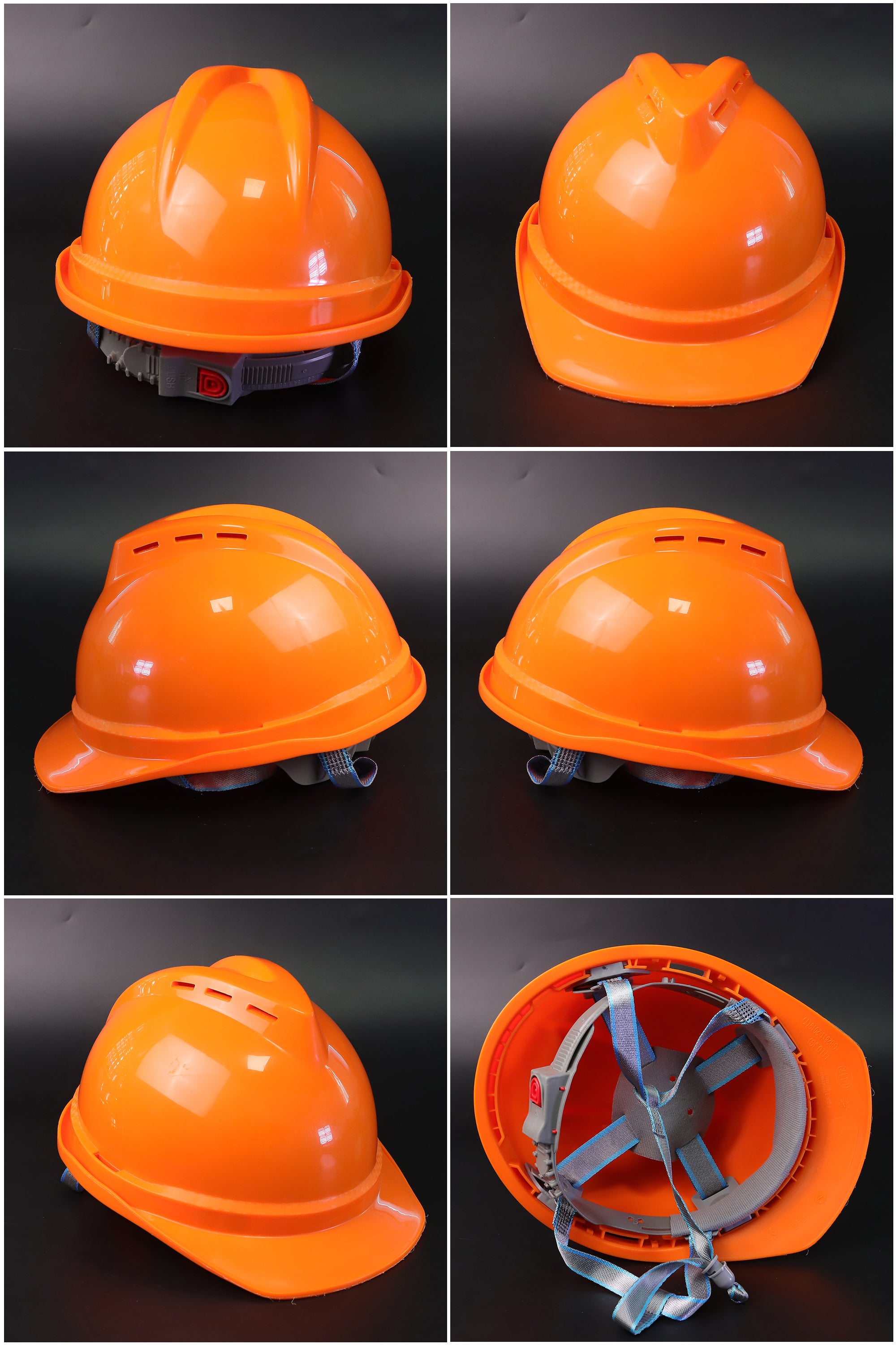 New 502-B Button-Adjust Hard Hat - ABS Cap-Style Safety Helmet