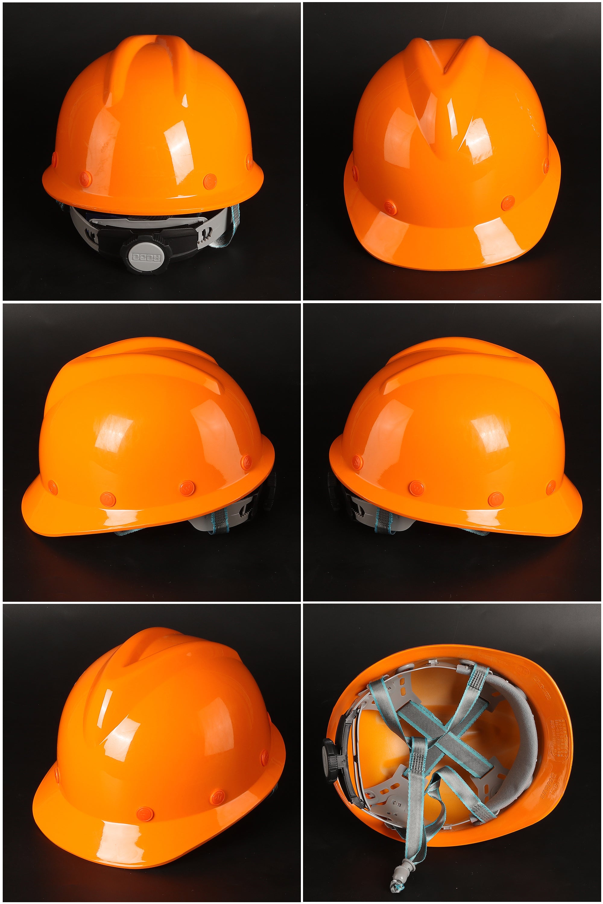 V-Standard Ratchet Hard Hat - V-Ridge SMC Safety Helmet