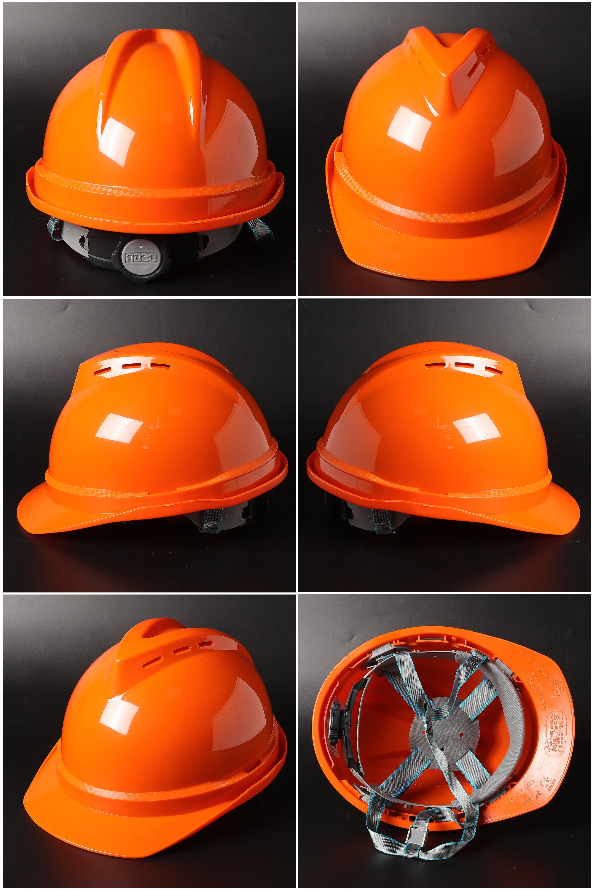 502ABS Ratchet Hard Hat - ABS Cap-Style Safety Helmet