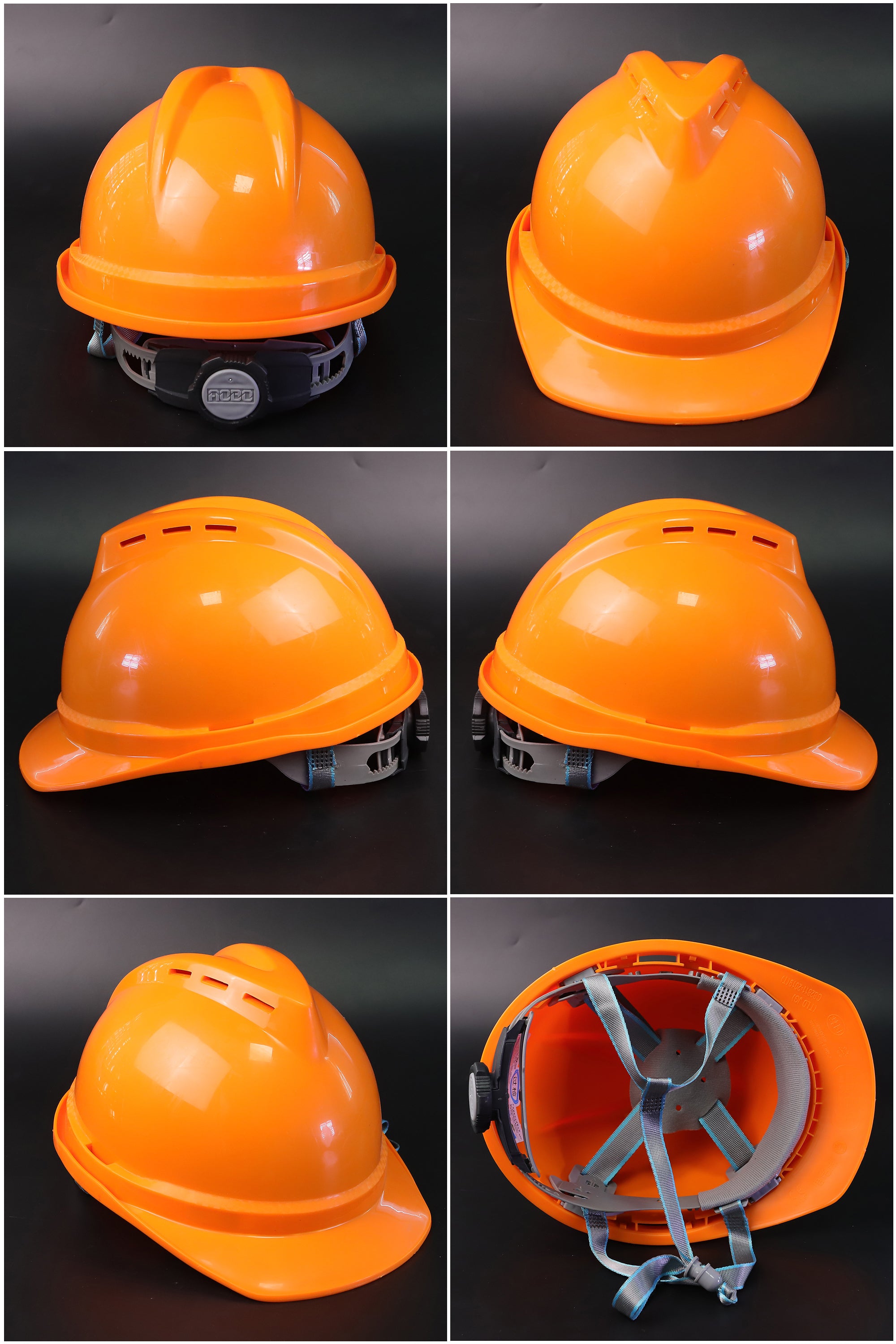 New 502-B Ratchet Hard Hat - ABS Cap-Style Safety Helmet