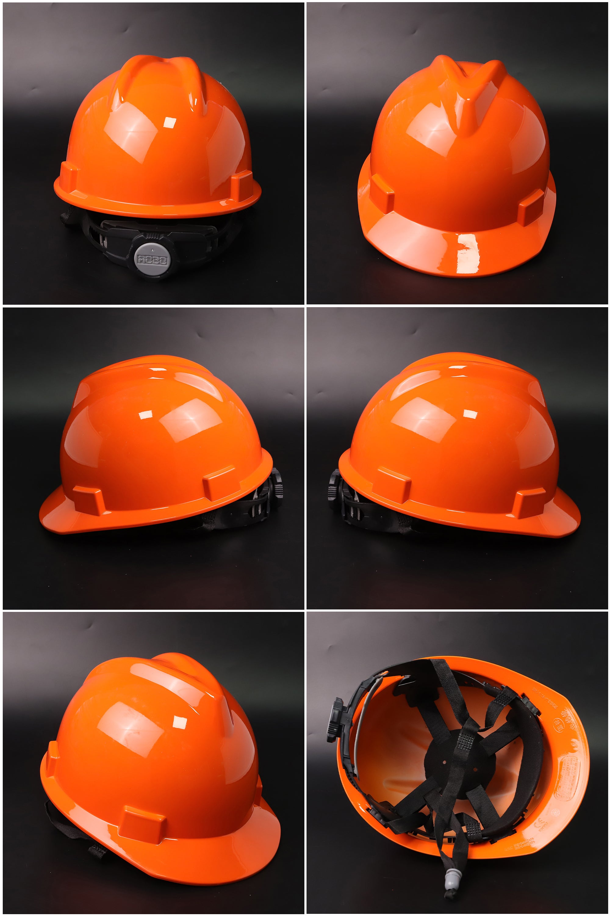 1601V Ratchet Hard Hat - V-Ridge SMC Safety Helmet