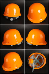 Standard Crown Ratchet Hard Hat - Round-Crown SMC Helmet