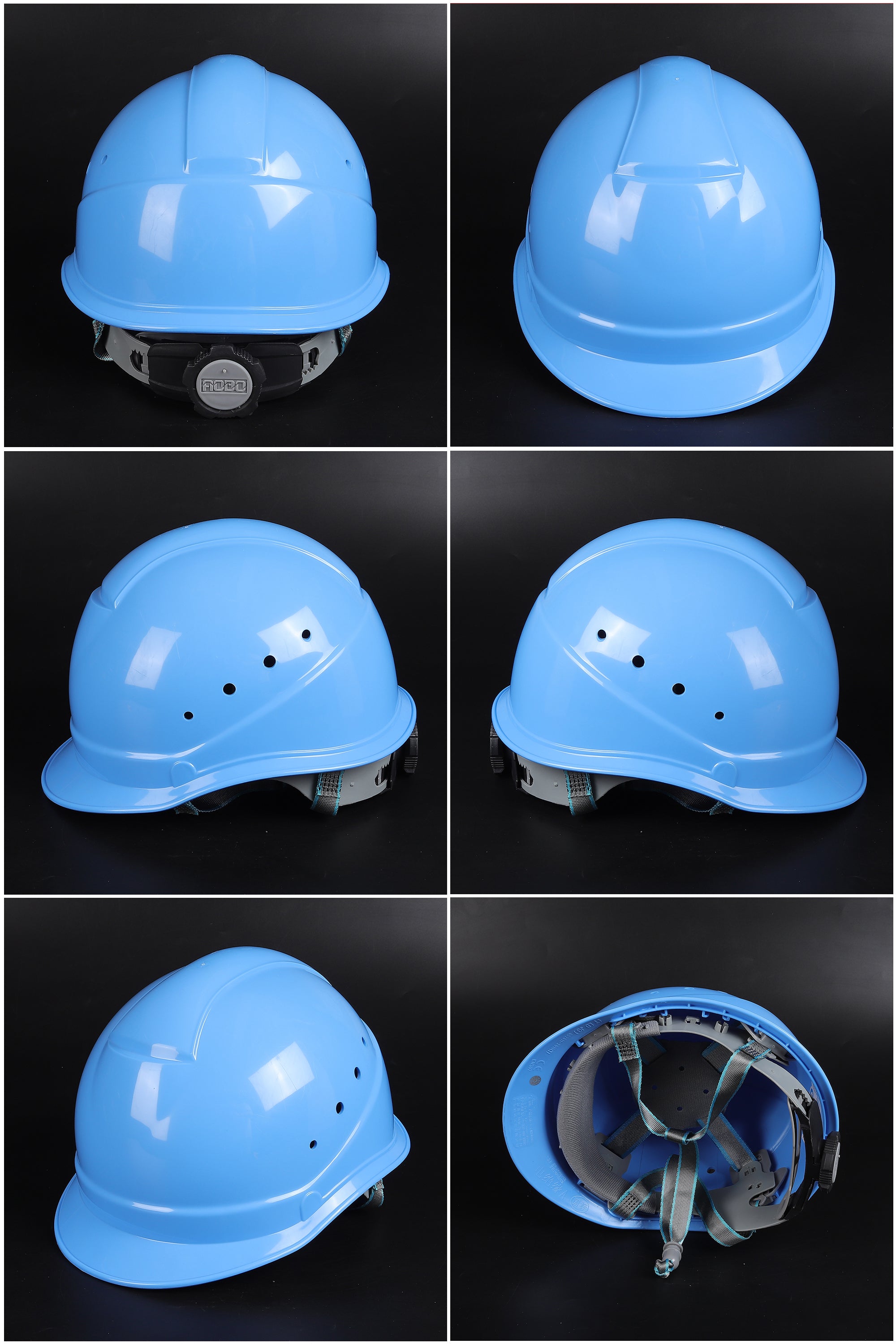 518ABS Ratchet Hard Hat - ABS Cap-Style Safety Helmet