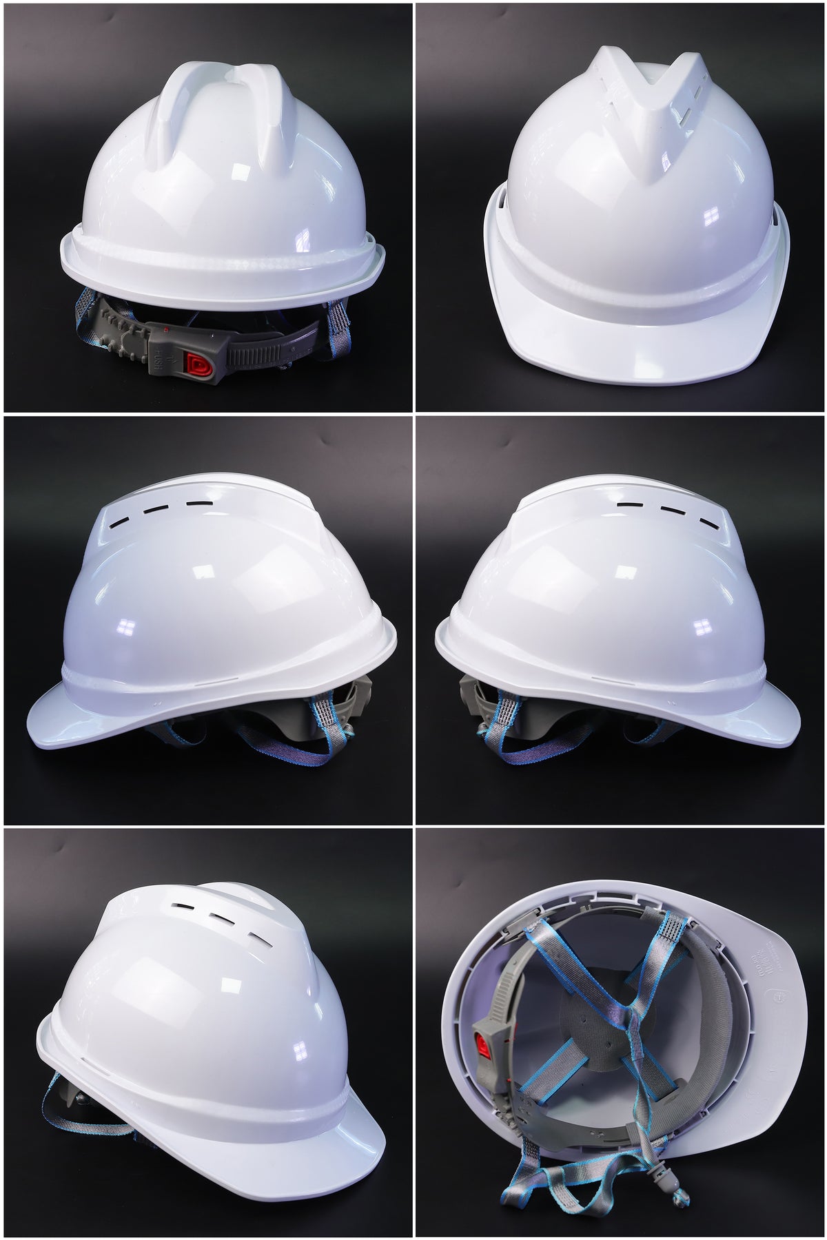 New 502-B Button-Adjust Hard Hat - ABS Cap-Style Safety Helmet