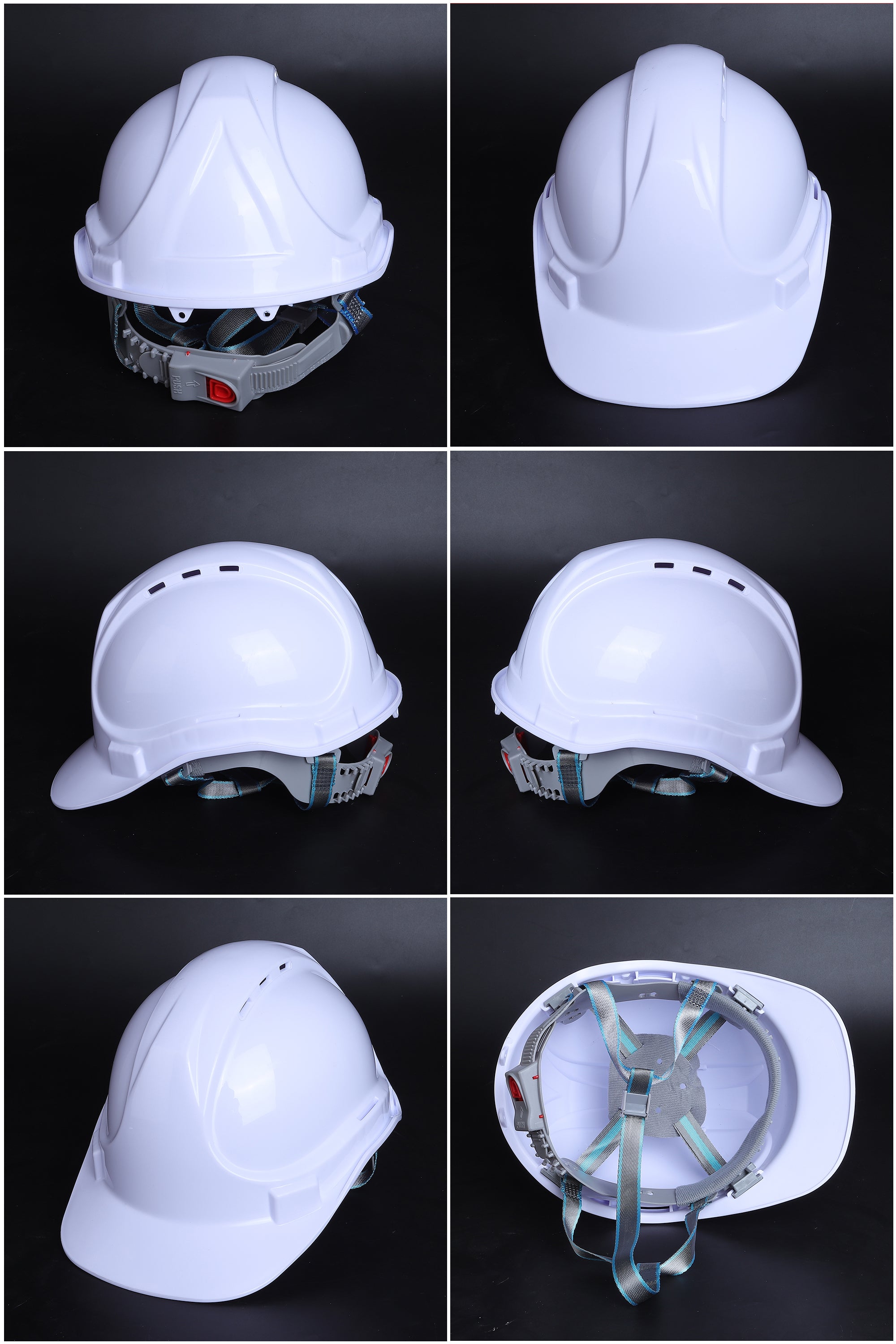 575PP Button-Adjust Hard Hat - PP/PE Cap-Style Safety Helmet