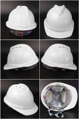 502-C Button-Adjust Hard Hat - PP/PE Cap-Style Safety Helmet