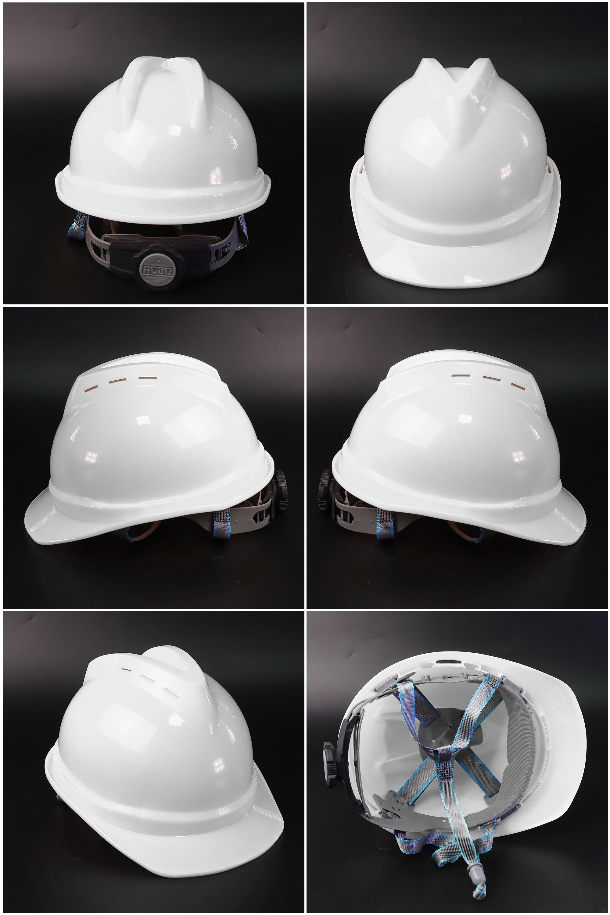 502-B Ratchet Hard Hat - ABS Cap-Style Safety Helmet