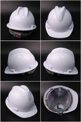 A9 Button-Adjust Hard Hat - PP/PE Cap-Style Safety Helmet