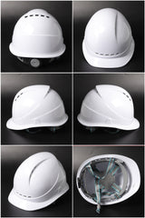 588 Ratchet Hard Hat - Vented ABS Safety Helmet
