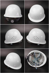Q1 Button-Adjust Hard Hat - Round-Crown ABS Helmet