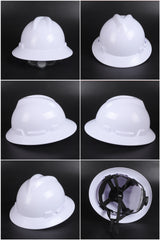 500ABS Full-Brim Ratchet Hard Hat - ABS Safety Helmet