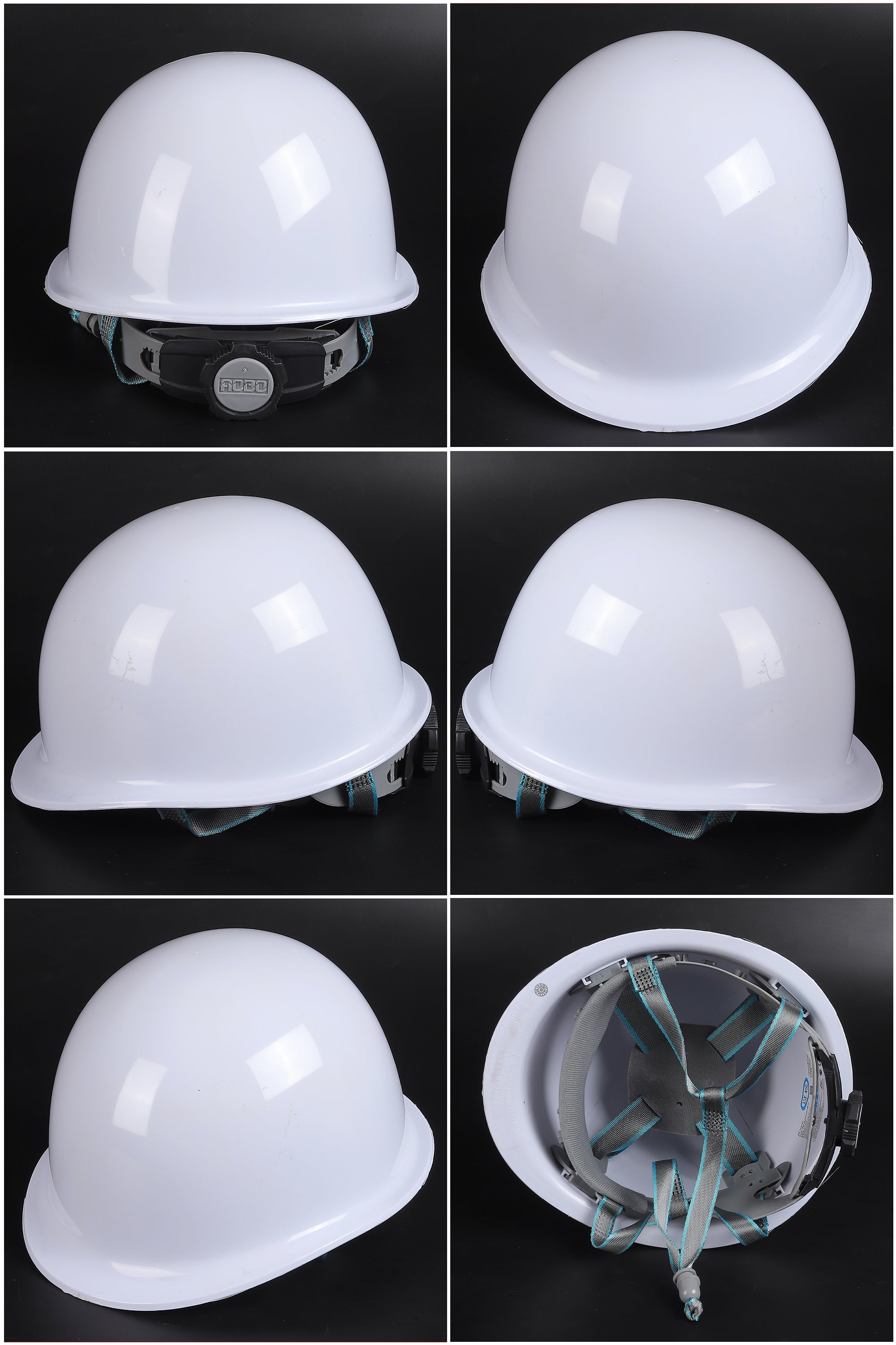 628 Button-Adjust Hard Hat - ABS Cap-Style Safety Helmet