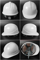 338ABS Ratchet Hard Hat - ABS Ribbed Cap-Style Safety Helmet