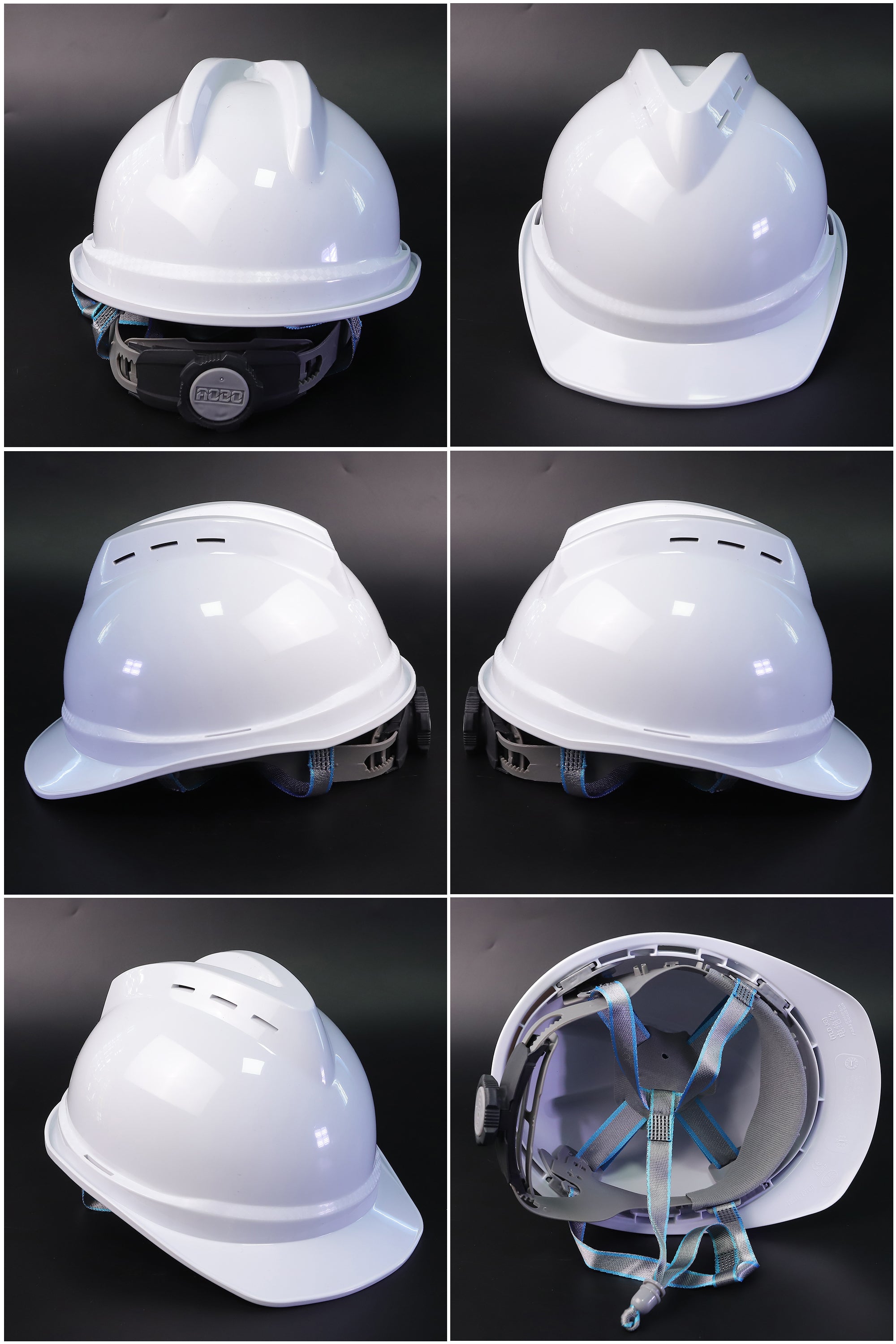New 502-B Ratchet Hard Hat - ABS Cap-Style Safety Helmet