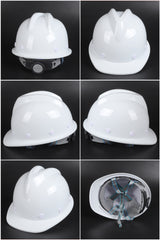 V-C Ratchet Hard Hat - V-Ridge PP/PE Safety Helmet